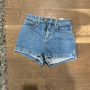American Apparel Jean Shorts